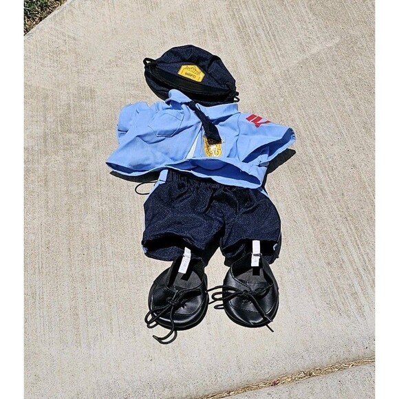 Build a Bear BABW Police officer copper uniform lot cop law enforcement - Picture 1 of 1